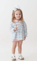 Pre-Order Santa Baby Girl Bubble Bloomer Set