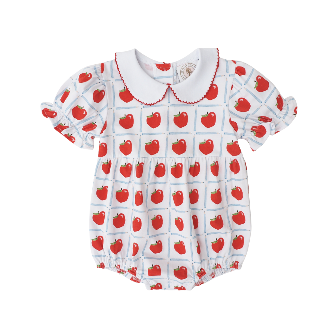 Teacher's Pet Plaid Collins Classic Girl's Bubble