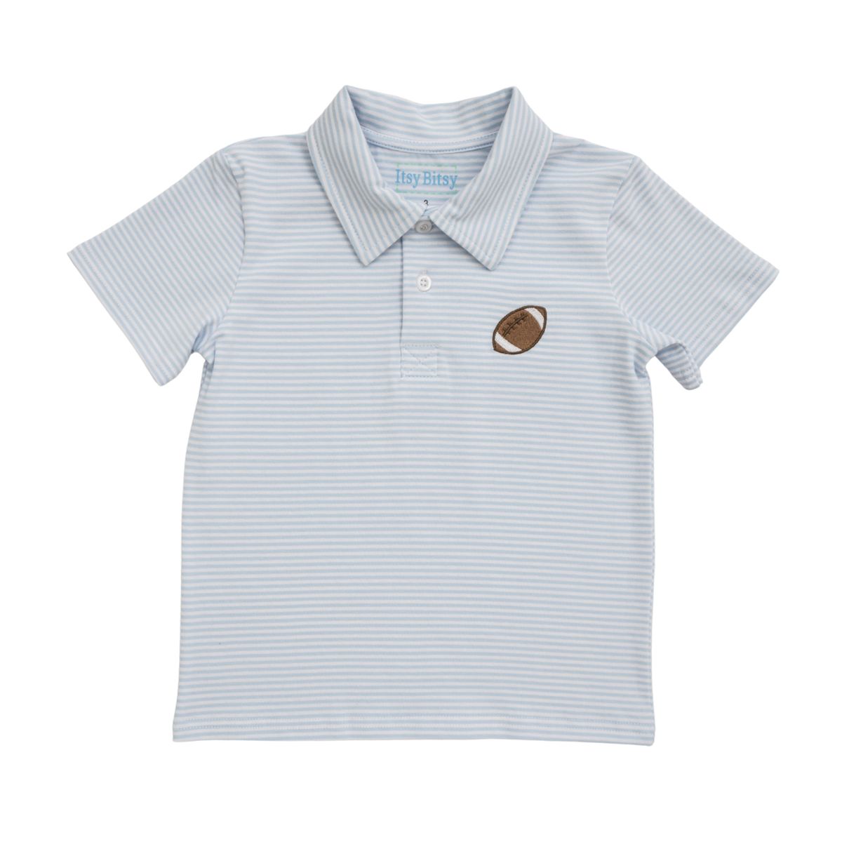 Football Polo Light Blue