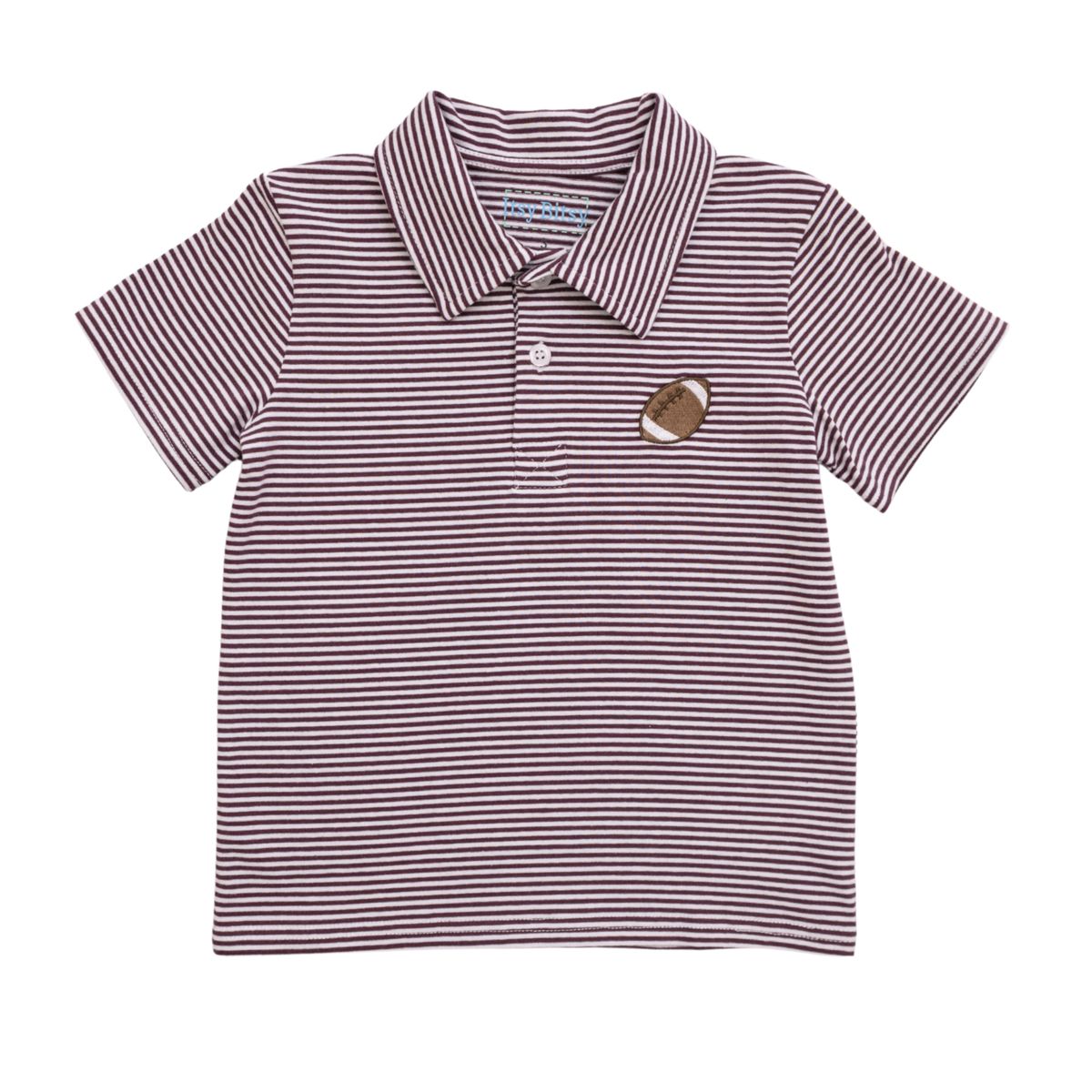 Football Polo Maroon