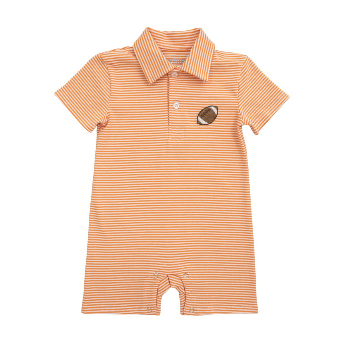 Football Romper Orange