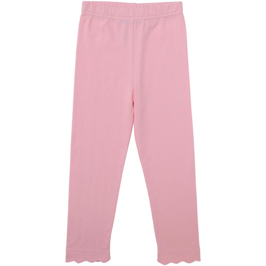 Light Pink Scalloped Leggings