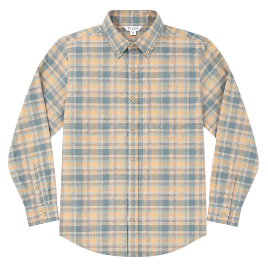 Falls Plaid Pierfront Button Down