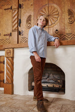 Hearth Brown Ridge Cord Pant