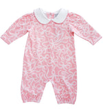 Pink Bow Romper