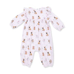 Pre-Order Bestie Dogs Pink Ruffle Romper