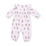Pre-Order Bestie Dogs Pink Ruffle Romper