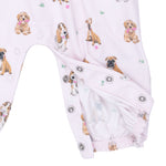 Pre-Order Bestie Dogs Pink Ruffle Romper