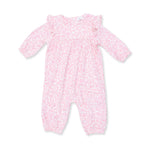 Baby Woodland Ruffle Sleeve Snap Romper