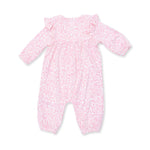 Baby Woodland Ruffle Sleeve Snap Romper