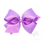 King Sheer/Grosgrain Overlay Bow
