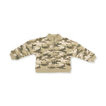 Camo French Terry Half-Zip Sweatshirt