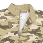 Camo French Terry Half-Zip Sweatshirt