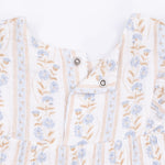 Catarina Floral Ruffle Tunic w/Smocked Waist Pant