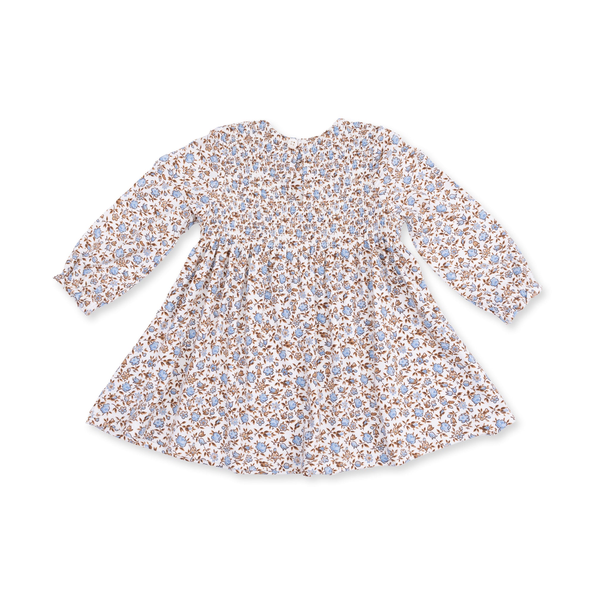 Hazel Floral Caitlyn Smocked Bodice Dress and Bloomer Set