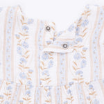 Catarina Floral Ruffle Sleeve Romper