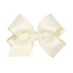 Medium Satin/Grosgrain Overlay Bow