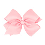 King Satin/Grosgrain Overlay Bow
