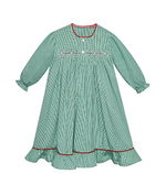 Green Gingham Claire Gown