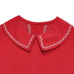Red Madison Short Set