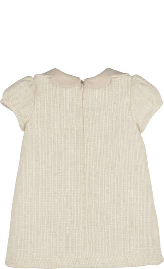 Ivory Chanel A-line Dress