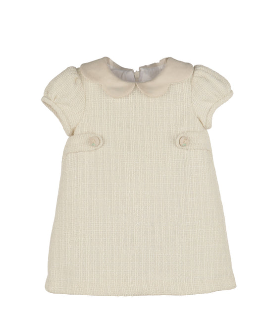 Ivory Chanel A-line Dress