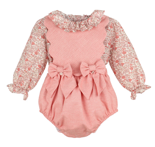 Pink Rosewood Winter Overall