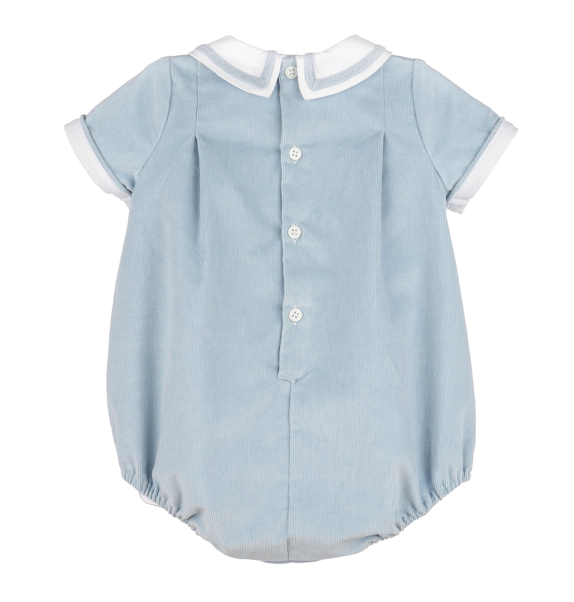 Blue Vintage Cord Boy Bubble