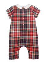 Red Evergreen Tartan Boy Longall