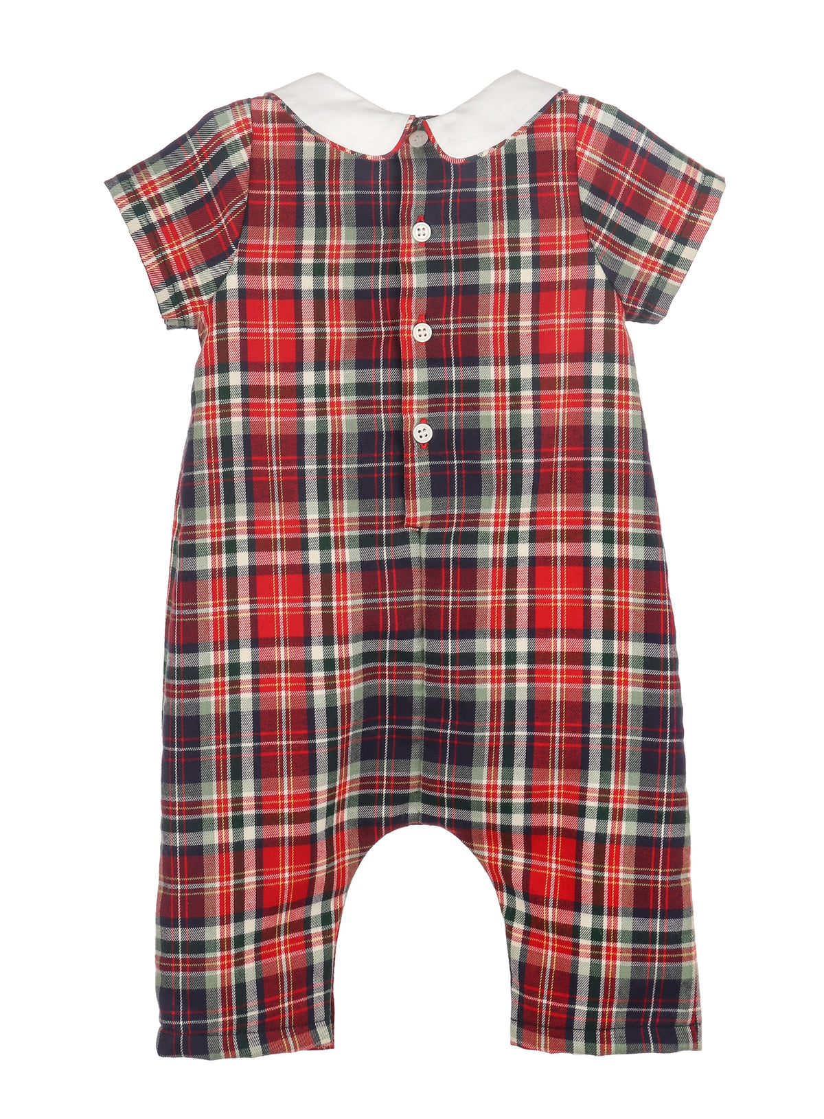Red Evergreen Tartan Boy Longall