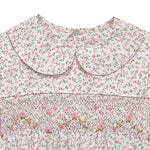 Garden Whispers Pink Flower Juliette Dress