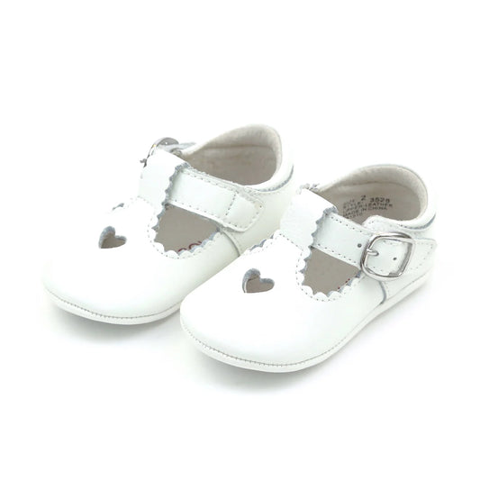 Rosalie Heart White Maryjane