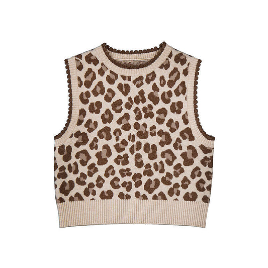 Chestnut Knitting Vest