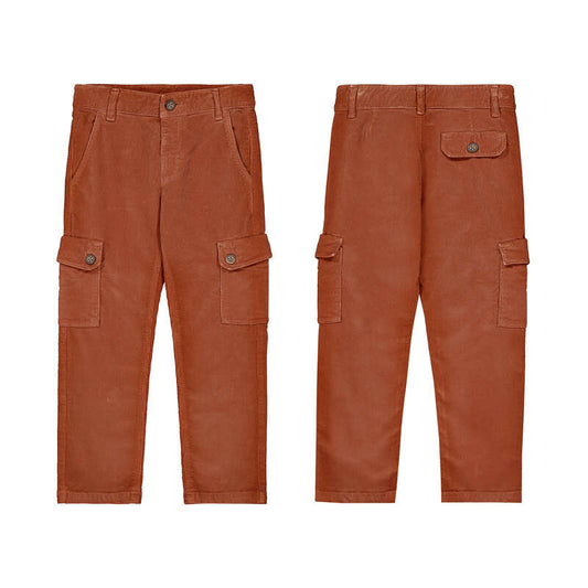 Brick Red Knit Pants