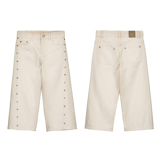 Lt Khaki Twill Long Trousers