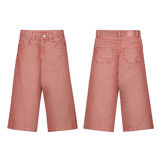 Pinkish Twill Marine Pant