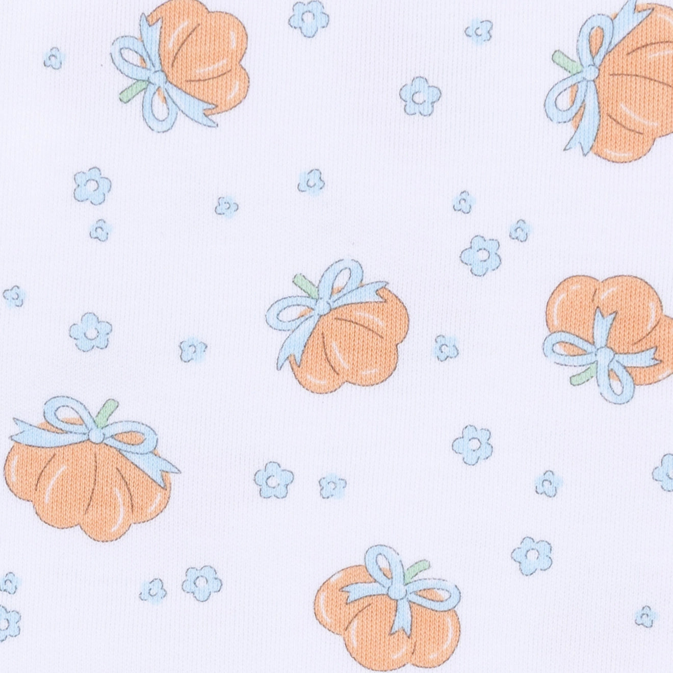 Prettiest in the Patch Long Sky Blue Pajamas