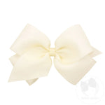 King Organza/Grosgrain Overlay Bow