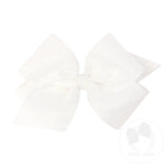 King Organza/Grosgrain Overlay Bow