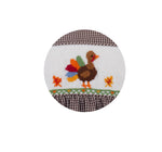 Pre-Order Turkey Brown Gingham Boy Bubble