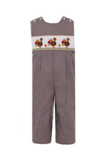 Pre-Order Turkey Brown Gingham Longall
