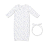 Rose Briar Kimono Gown and Knot Headband Set