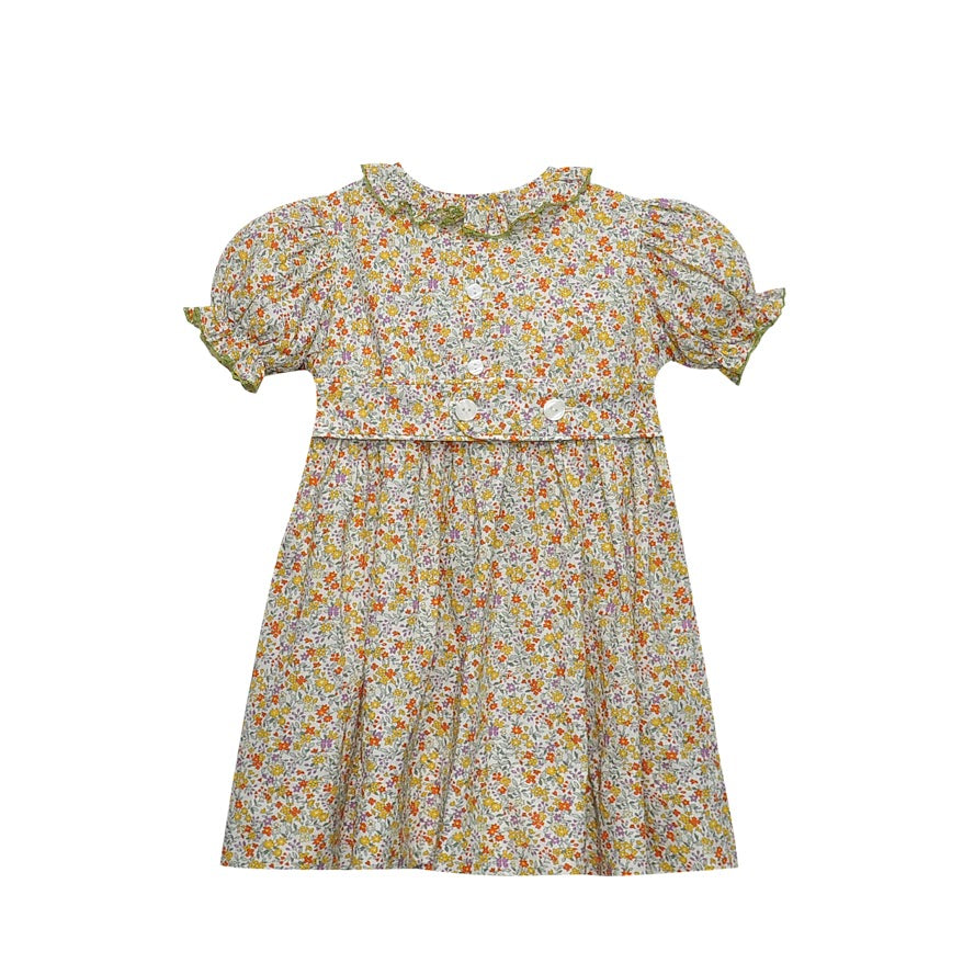 Yellow Flower Juliette Dress