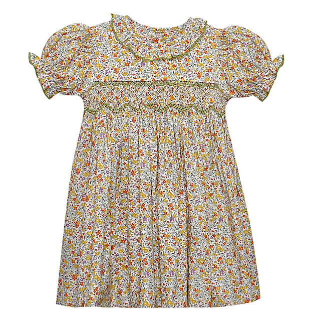 Yellow Flower Juliette Dress