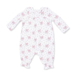 Bows and Hearts Cuffed Sleeve Romper