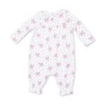 Bows and Hearts Cuffed Sleeve Romper