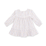 Catarina Floral Puffed L/S Tiered Dress w/Legging