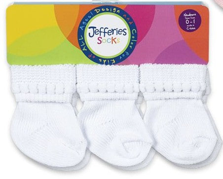 White Asst'd Booties