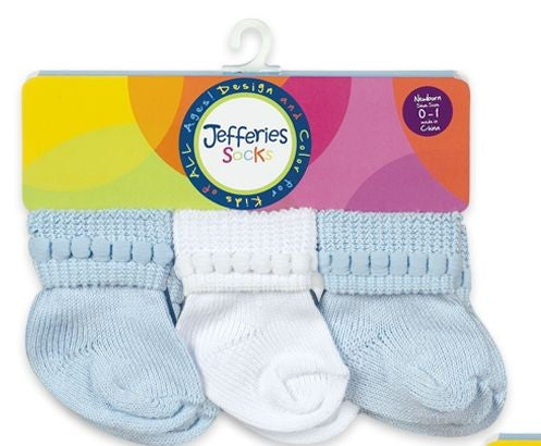 Blue Asst'd Booties
