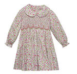 Fuchsia Pink Flower Cate Dress